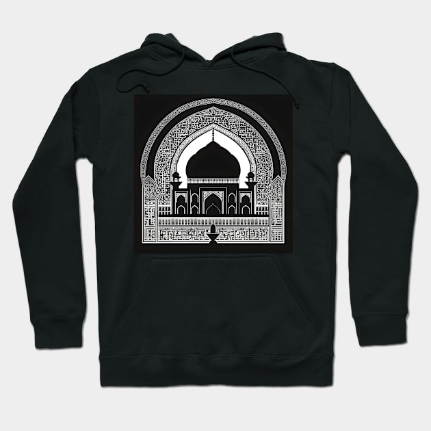 Islamic mosque art Hoodie by Spaceboyishere